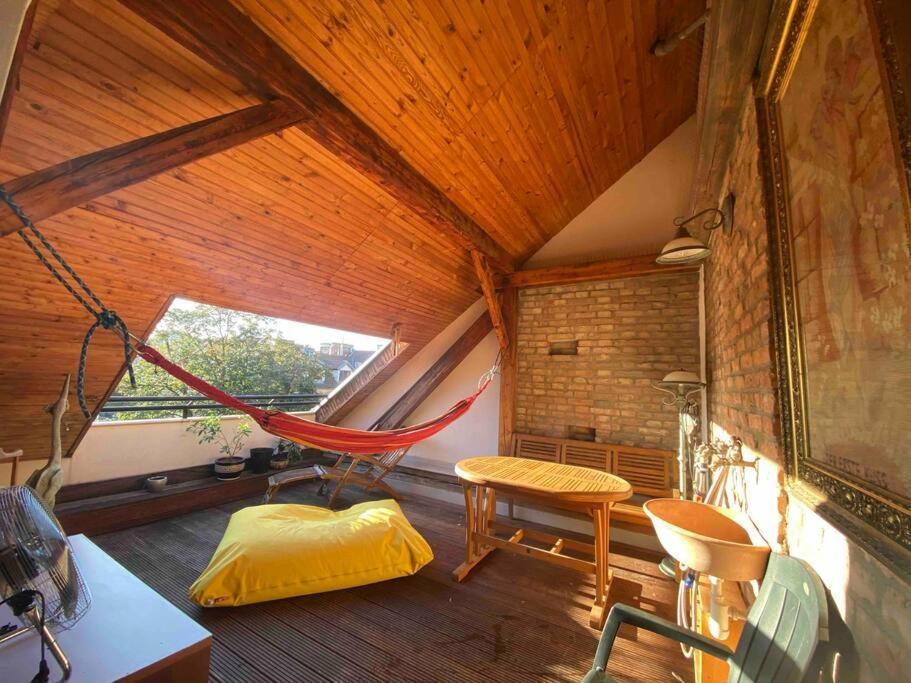 Rooftop 180M2 Loft With Private Sauna, Братислава Екстер'єр фото